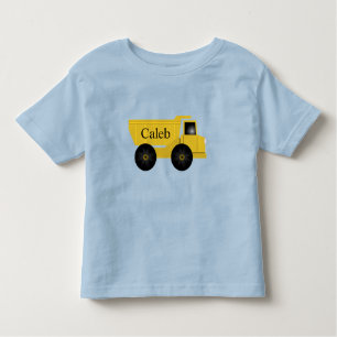 Name Baustumpf LKW Kleinkind T - Shirt