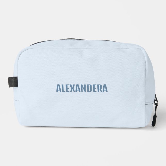 Name Blue On Cloud 9 bachelorette Geschenk Waschbeutel (Vorderseite)
