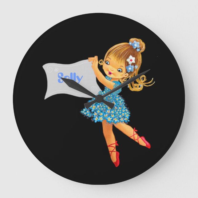 Name Blume Fairy Uhr hinzufügen, gürtel hübsch blu (Vorderseite)