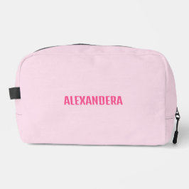 Name Blush Pink Bachelorette Bride Geschenk Waschbeutel