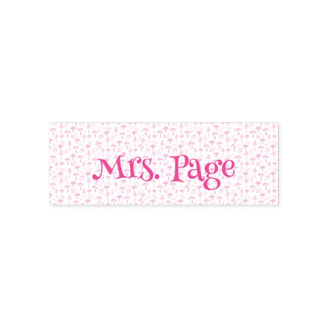 Name Briefmarke selbsttätig und benutzerdefinierba Permastempel (Design)