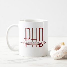 Name Burgundy PhD Kaffeezubereitung Tasse