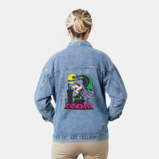 Name Catwoman & Pink Jeansjacke