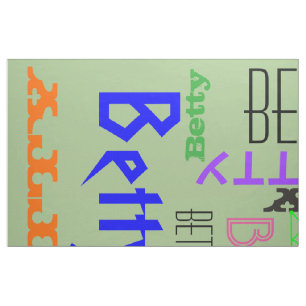 Name Collage 🎁 Phantastisch Word Cloud Fun Fab Stoff