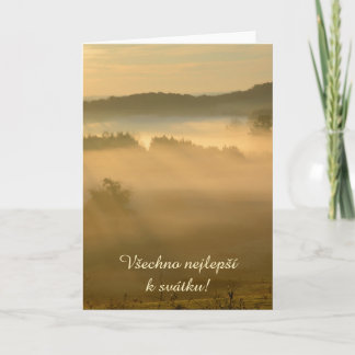 Name Day card in Tschechisch Karte