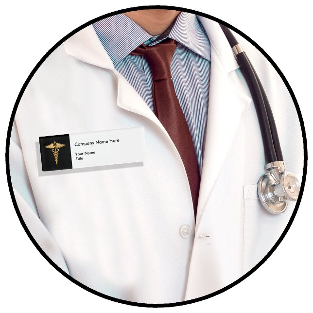 Name der Abzeichen des Arztes Namenschild (Von Creator hochgeladen)