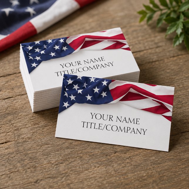 Name der amerikanischen Firma Visitenkarte (Von Creator hochgeladen)