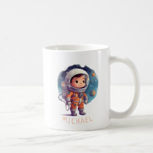 Name der Astronautenkinder im Weltraum Kaffeetasse