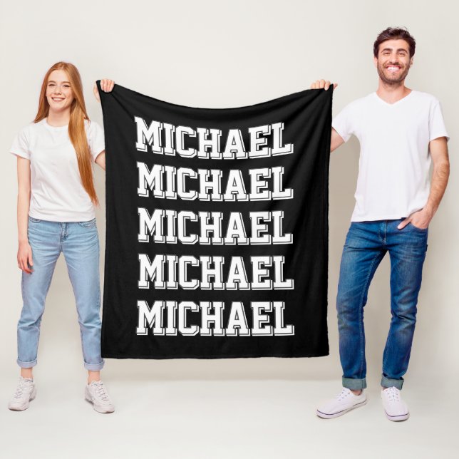 Name der benutzerdefinierten Breite Fleecedecke (Beispiel)