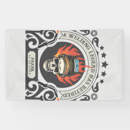 Name der benutzerdefinierten Ruheschweisderlegende Banner
