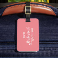 Name der Bridesmaid-Gastgeschenk Hochzeit oder Mon
