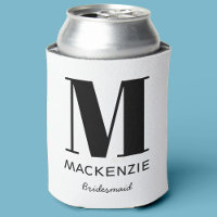 Name der Bridesmaid Monogram