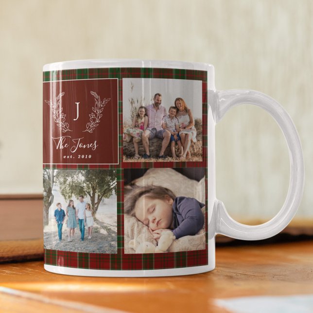 Name der Collage-Monografie-Foto-Reihe personalisi Kaffeetasse (Von Creator hochgeladen)