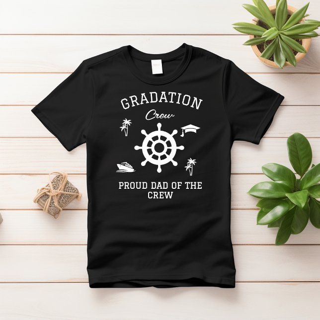 Name der Crew für personalisierte Abschluss Famili T-Shirt (Von Creator hochgeladen)