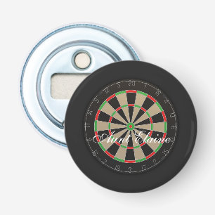 Name der Dartboard-Monogramm Flaschenöffner