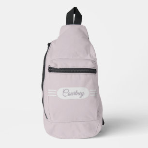 Name der Deko Style Band über Hübsches Rosa Crossbody Bag
