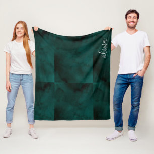Name der dunkelgrünen Aquarellfarbe  Fleecedecke