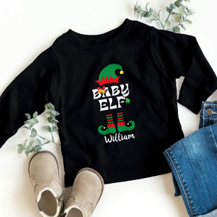 Name der Familie der Babyelen, passend zu Weihnach Baby T-shirt