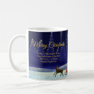 Name der Familie / Organisation Blau hinzufügen + Kaffeetasse