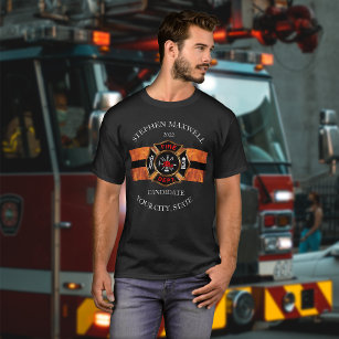 Name der Feuerwehr Stadt T-Shirt