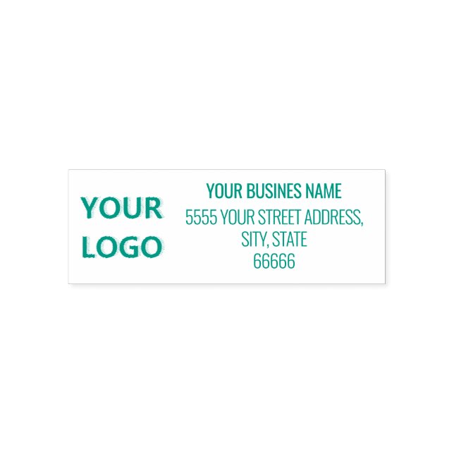 Name der Firma Personalisiert Permastempel (Design)