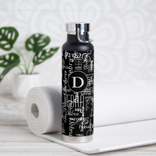 Name der Flasche/Monogramm Trinkflasche