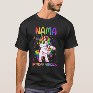 Name der Geburtstagsprinzessin Mädchen, die die Un T-Shirt