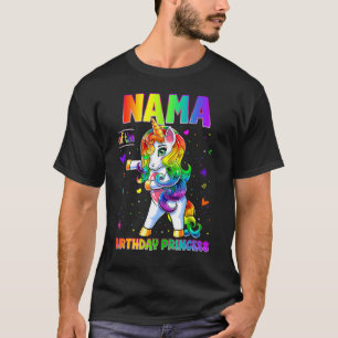 Name der Geburtstagsprinzessin Mädchen, die die Un T-Shirt