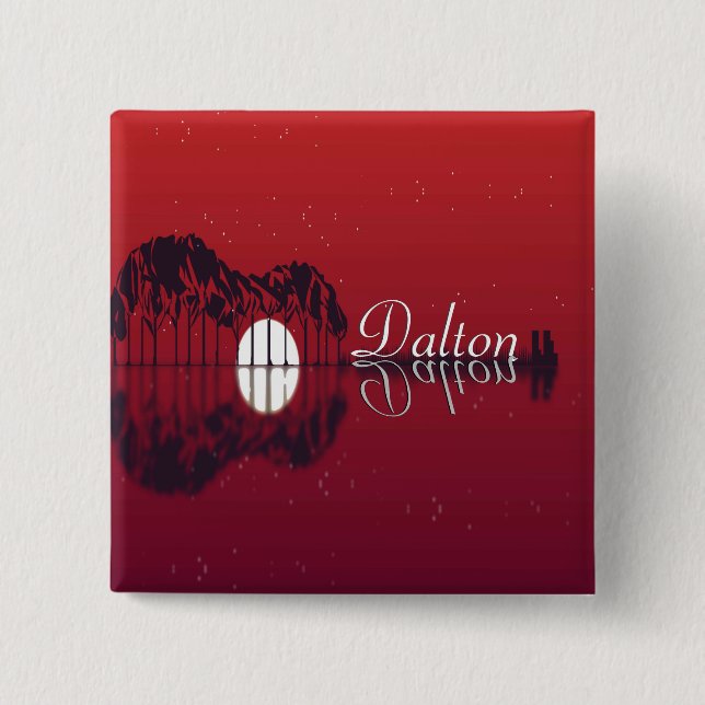 Name der Gitarre Cove Reflection Button (Vorderseite)