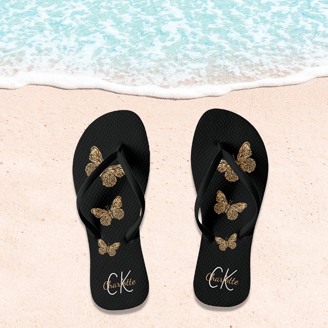 Name der Goldbutterfalte Flip Flops (Von Creator hochgeladen)