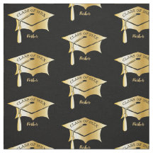 Name der Goldtone Grad Graduation Cap | Class Year