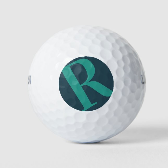 Name der grünen Fettschrift Golfball (Vorderseite)