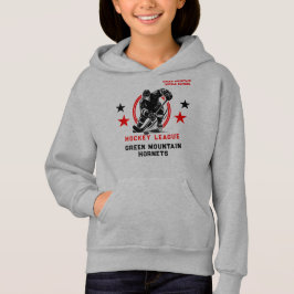 Name der Hockey School Club League Hoodie