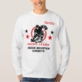 Name der Hockey School Club League T-Shirt