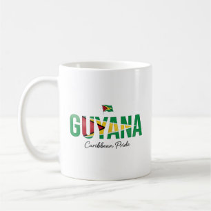 Name der Insel Guyana Täglicher Stolz Kaffeetasse