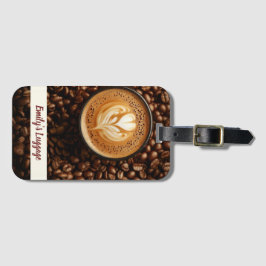 Name der Kaffeepause Gepäckanhänger