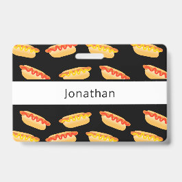 Name der Lebensmittelherstellung Hot Dog Ausweis