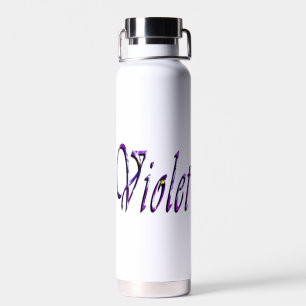 Name der lila Blumenrübe, Trinkflasche