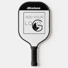 Name der Logo-Firma hinzufügen Pickleball Schläger