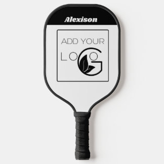 Name der Logo-Firma hinzufügen Pickleball Schläger