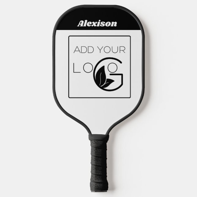 Name der Logo-Firma hinzufügen Pickleball Schläger (Vorderseite)
