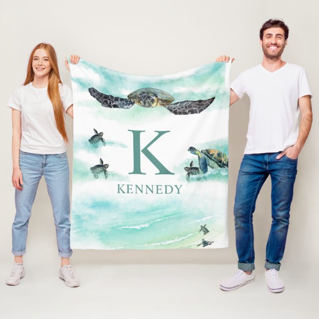 Name der Meeresschildkröte Fleecedecke (Beispiel)