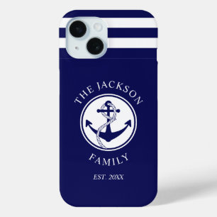 Name der Modellreihe Nauavy Blue Stripes Case-Mate iPhone Hülle