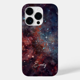 Name der nachts liegenden Galaxien Case-Mate iPhone 14 Pro Hülle