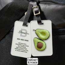 Name der niedlichen Cotgecore Crochet Avocado Mono