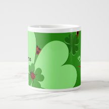 Name der niedlichen Lady Bug & Clover Leaf