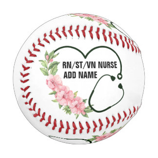 Name der personalisierten Krankenschwester Baseball