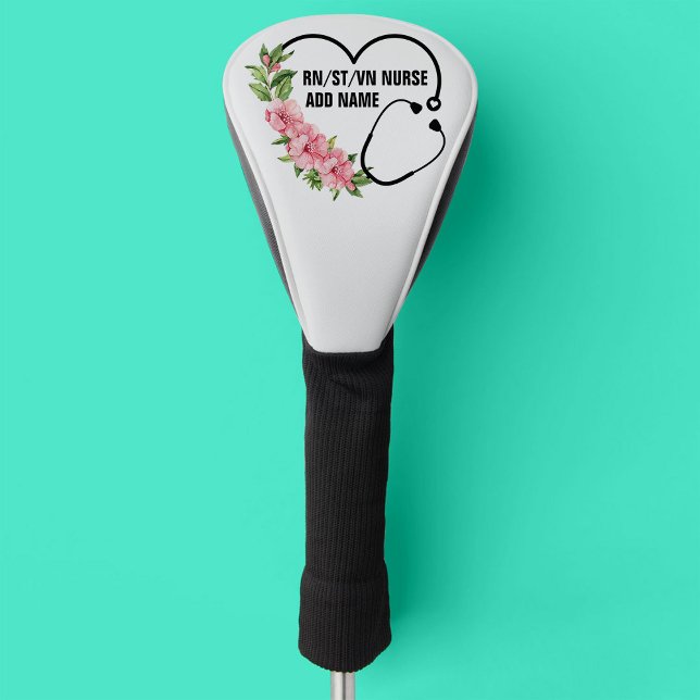 Name der personalisierten Krankenschwester Golf Headcover (Von Creator hochgeladen)