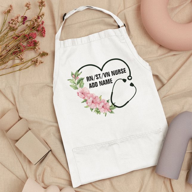 Name der personalisierten Krankenschwester Schürze (Von Creator hochgeladen)