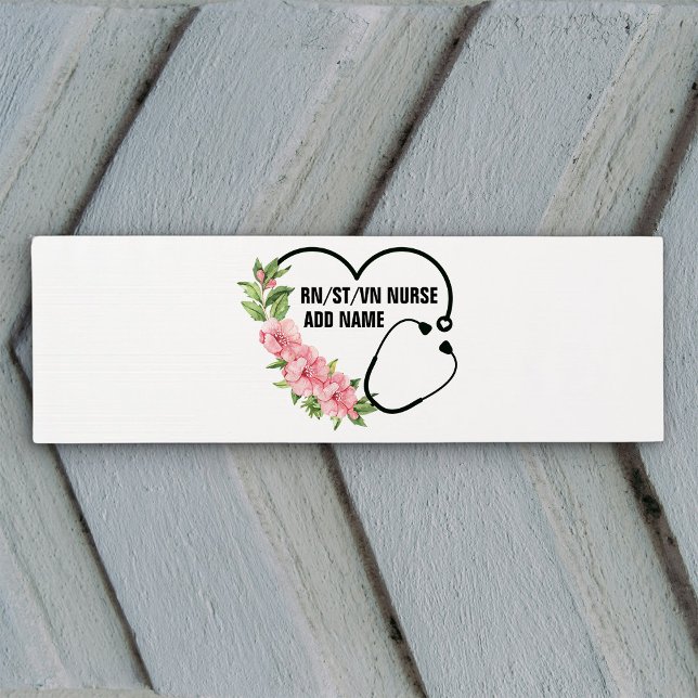 Name der personalisierten Krankenschwester Yogamatte (Von Creator hochgeladen)